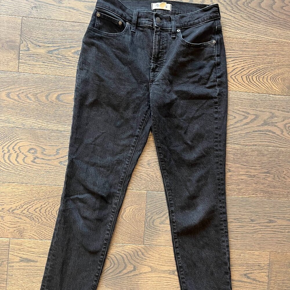 Madewell Mid-Rise Perfect Vintage Jean, Size 27 Dark Wash